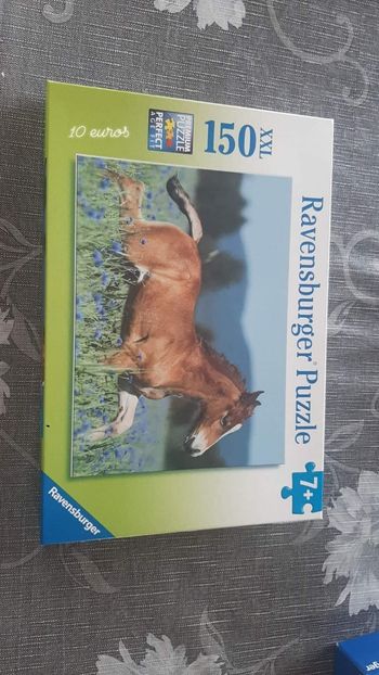 Puzzle enfant cheval