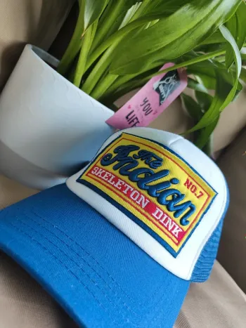 Casquette Trucker The Indian bleue