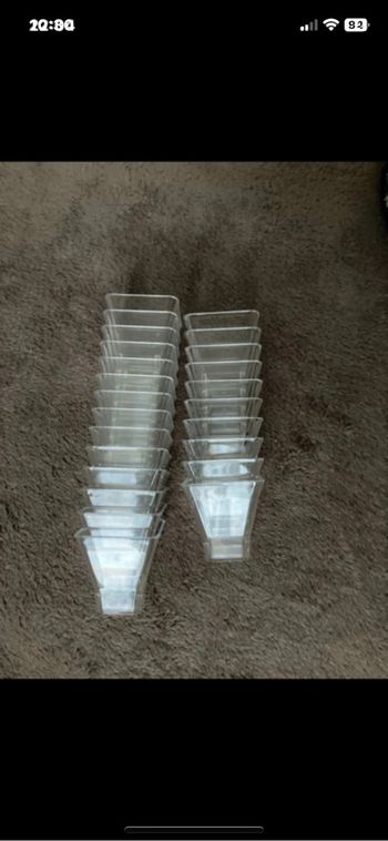 Lot vaisselles jetables