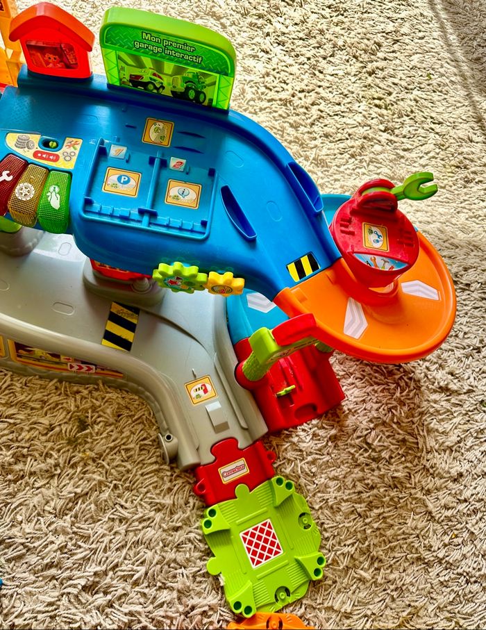 🤍 Garage tut tut bolide avec rail Vtech 🤍 - photo numéro 3