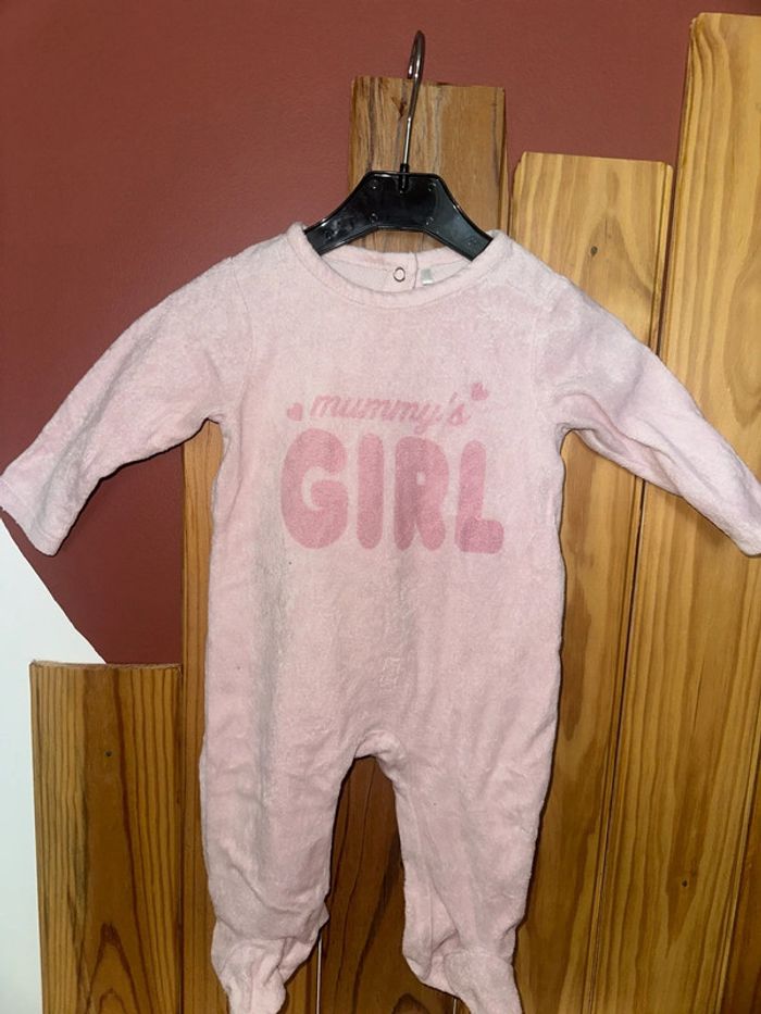 Pyjama Velour Orchestra 6 mois