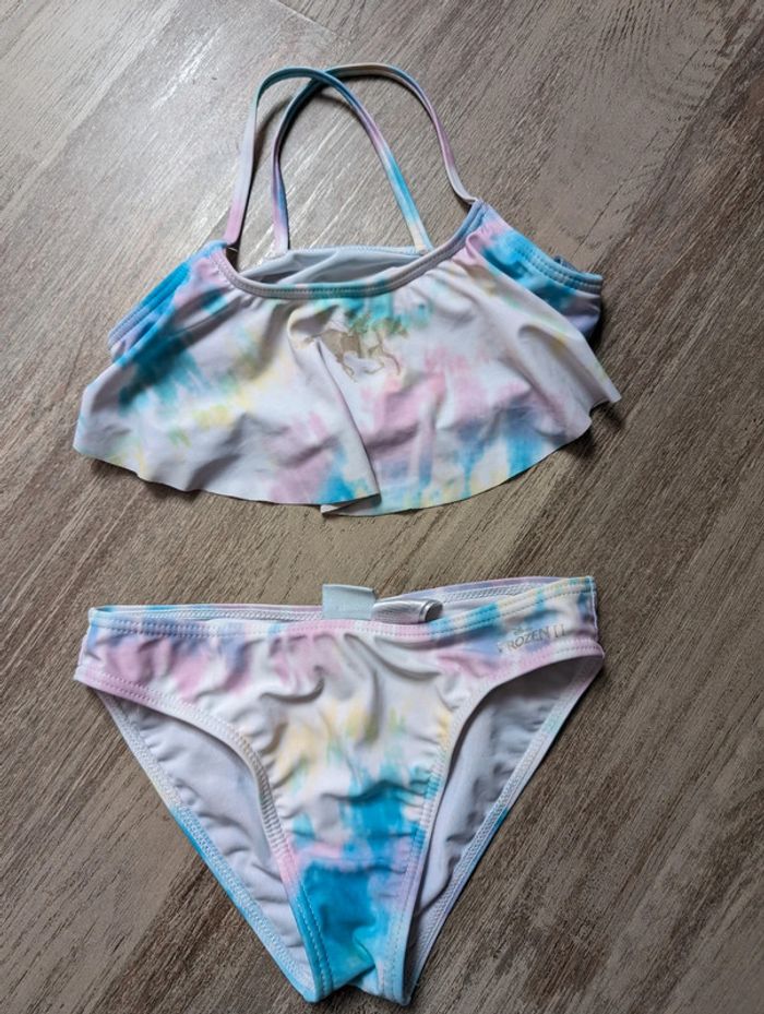 Maillot de bain reine des neiges 8 ans