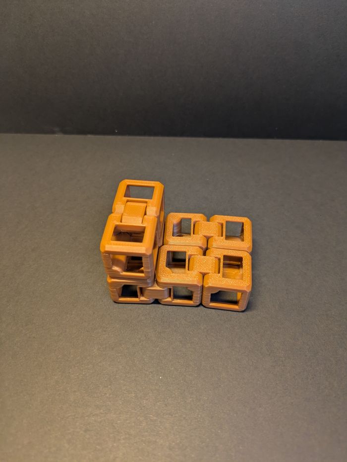 Cube Infini Anti-Stress – Fidget Cube Articulé - photo numéro 8