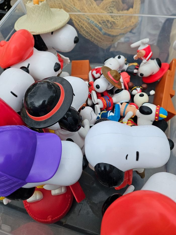 Lot de figurines snoopy collection
