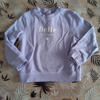 Sweat fille taille 2 ans