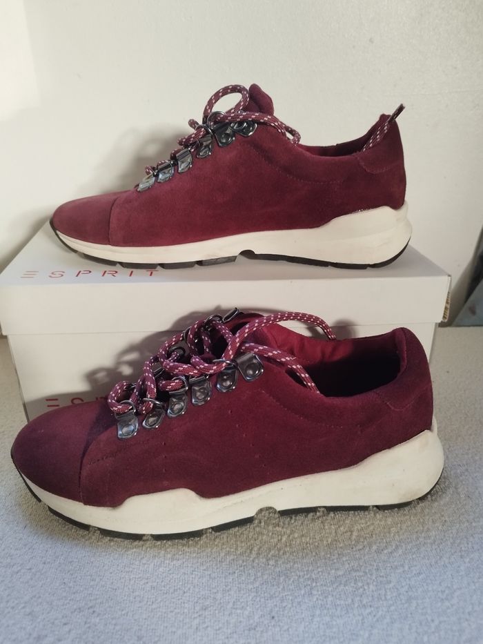 Chaussures à lacets Esprit Taille 38 - photo numéro 3