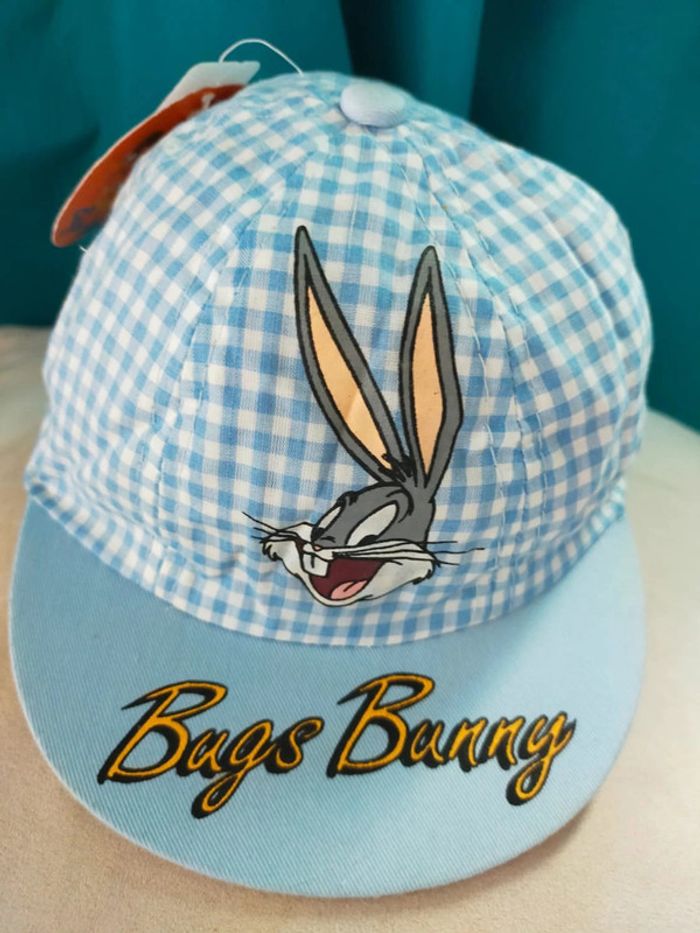 Casquette vintage Bugs Bunny – Taille 50 cm – 100 % coton