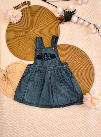🎠 Robe en jeans DPAM -6 mois - Très bon état 