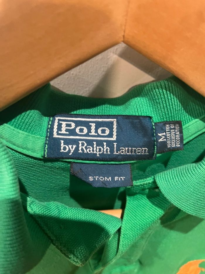 Polo Ralph Lauren vert taille M - photo numéro 2