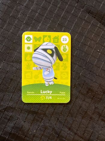 mini carte amiibo lucky