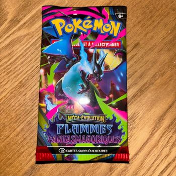 Booster Pokémon Flammes fantasmagoriques reconditionné