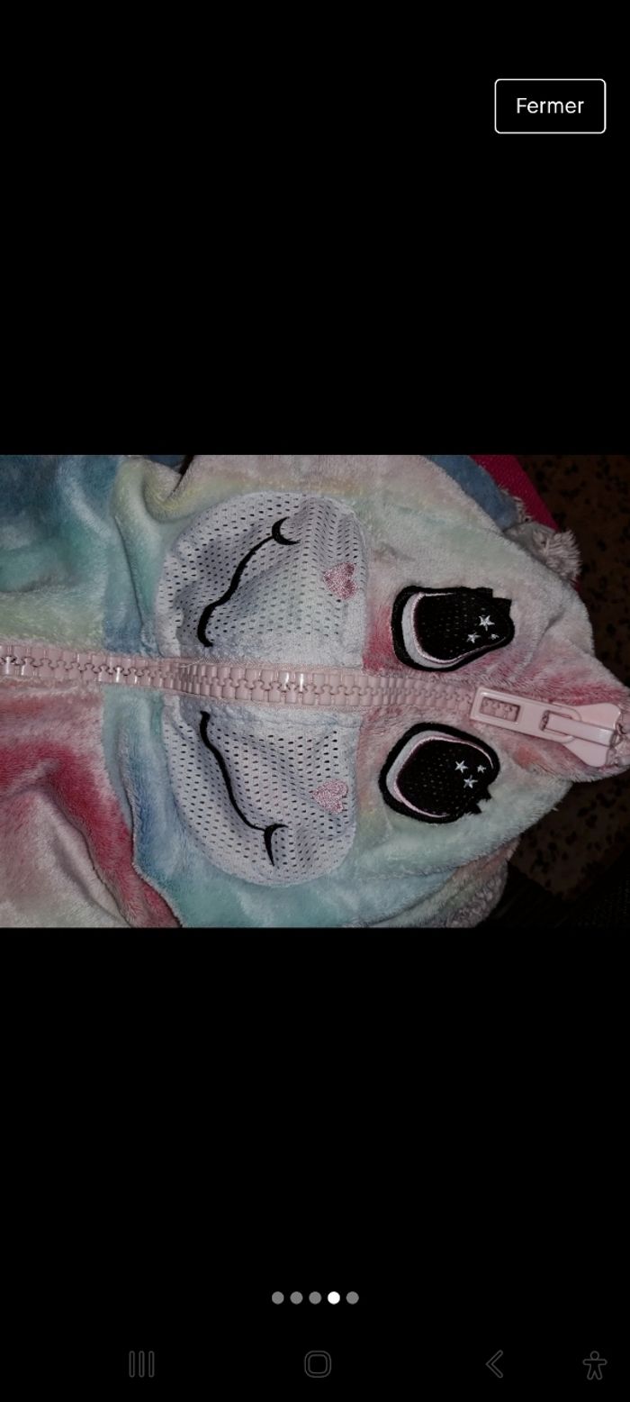 Veste polaire Begummy licorne - photo numéro 4