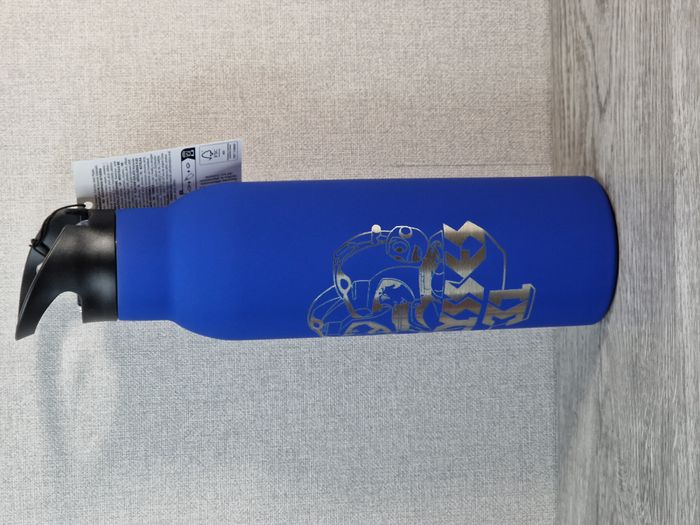 Gourde Isotherme 500ml Bleu Fonçé Avec Paille - Ulysses 31 - photo numéro 4