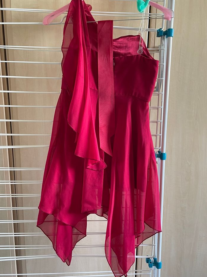 robe de soirée rouge 7-8 ans - photo numéro 3