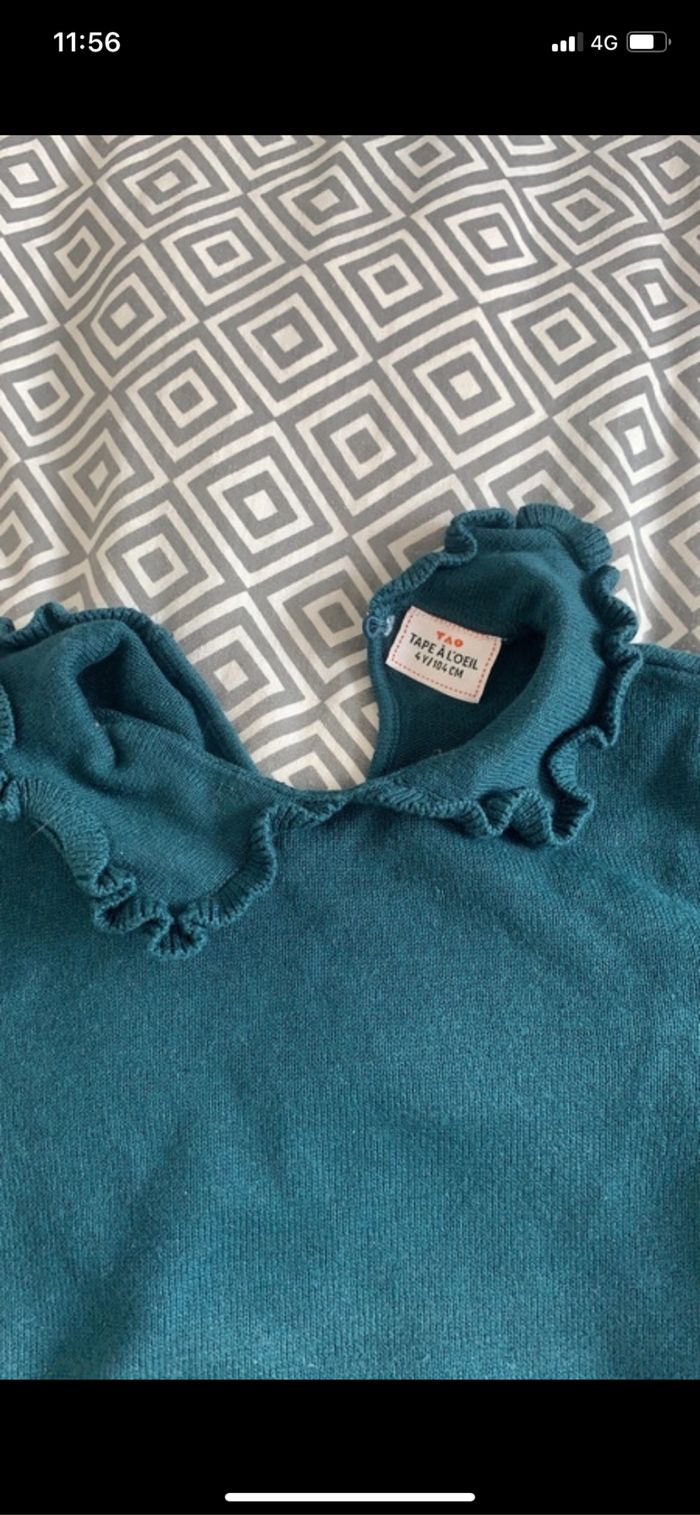 Pull vert sapin - photo numéro 2