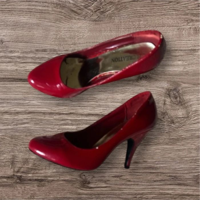 Talons aiguilles rouges 10 cm - photo numéro 2