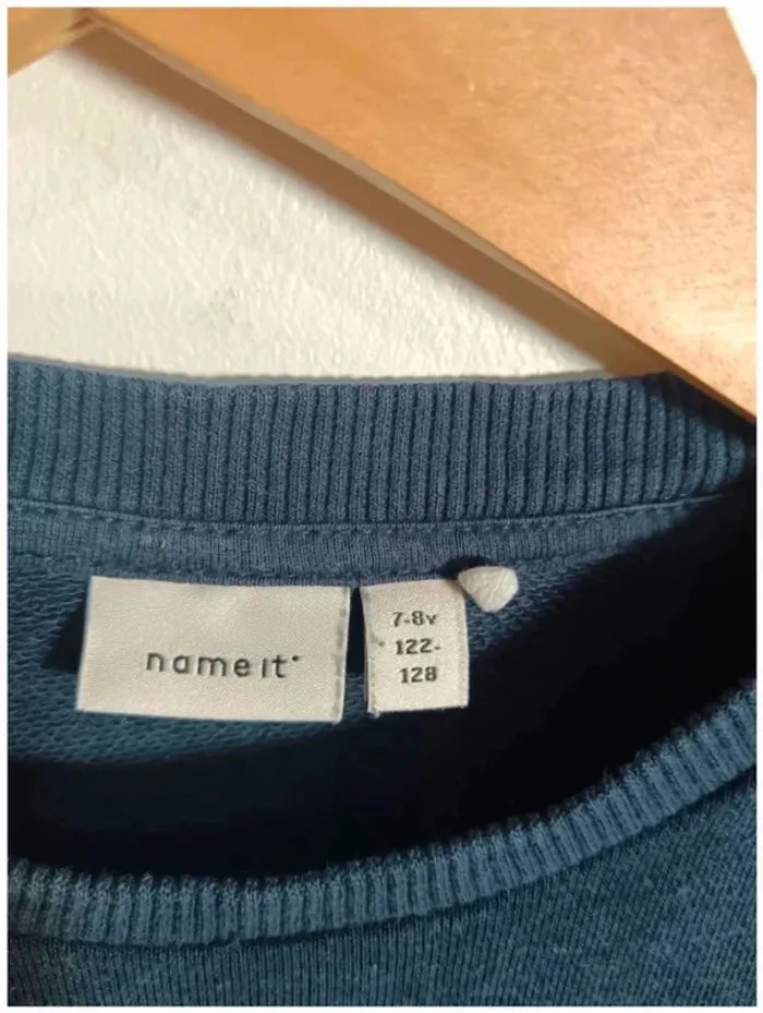 C11 sweat marine Name it 7-8 ans - photo numéro 3
