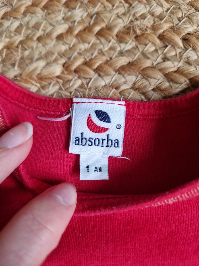 Tee-shirt rouge souris garçon Absorba 1 an - photo numéro 5