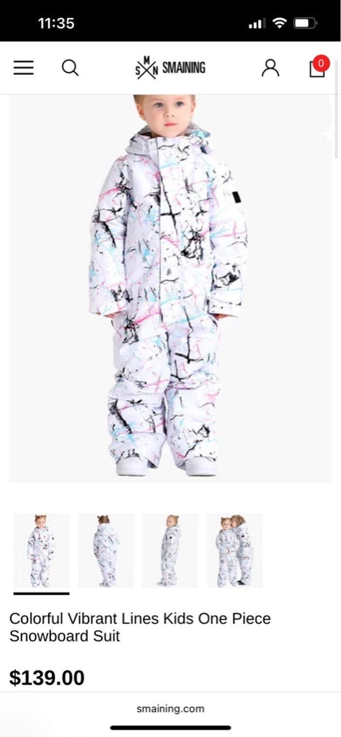 Combinaison de ski fille - photo numéro 5