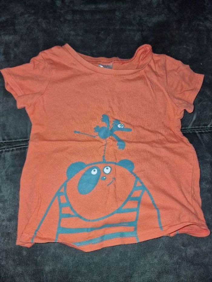 Tee-shirt orange