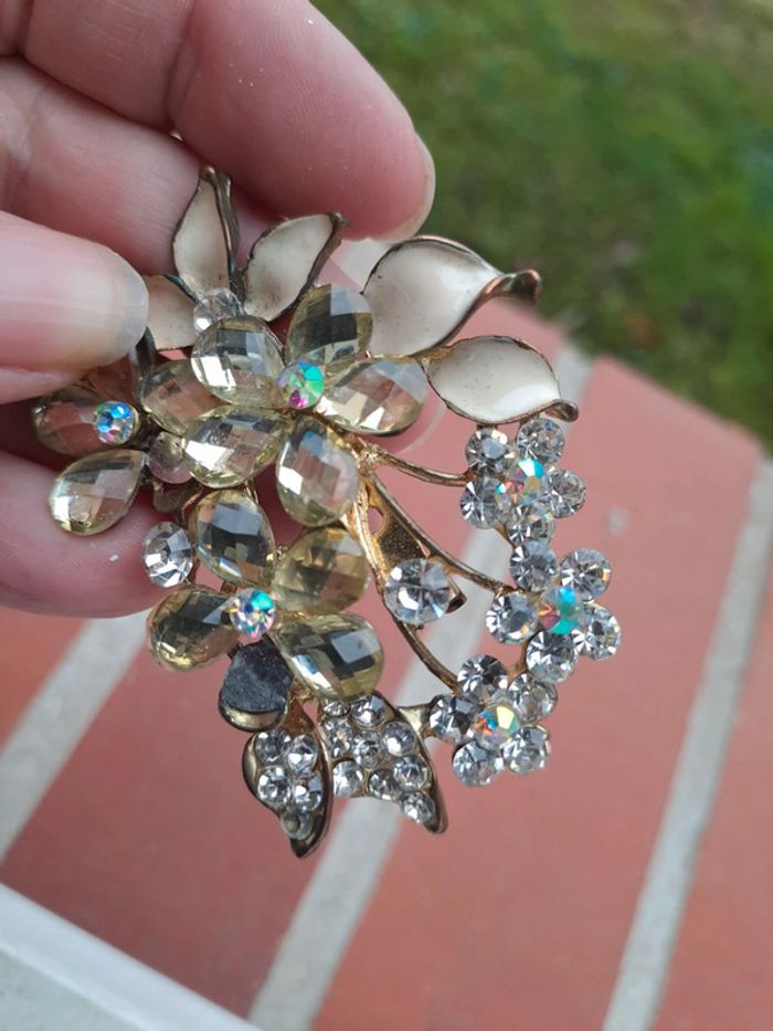 Broche fleur