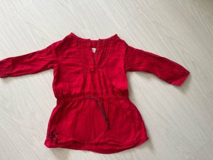Robe rouge été 18 mois