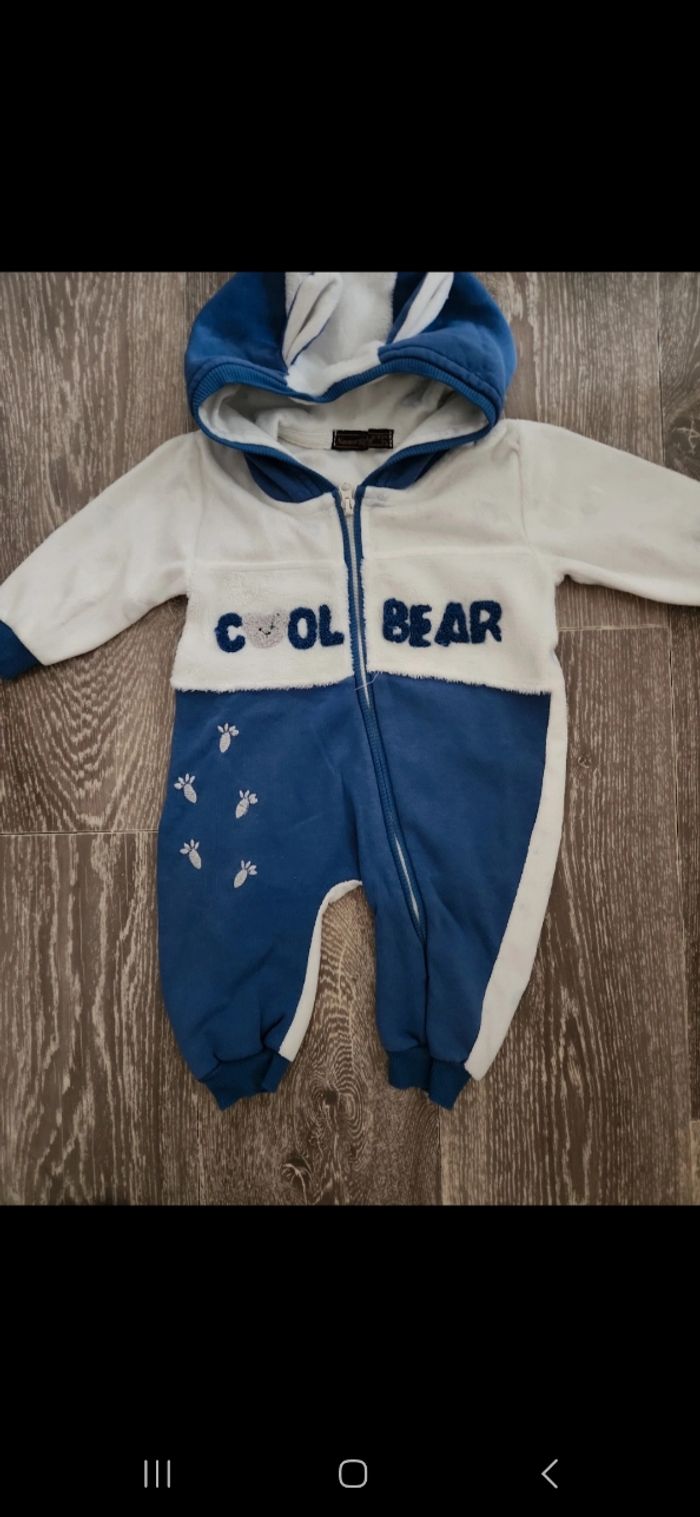 Grenouillère ensemble combinaison 3m