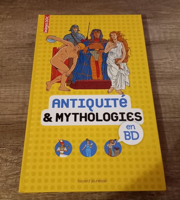 Antiquité et mythologies en Bd, images doc 
Bayard jeunesse