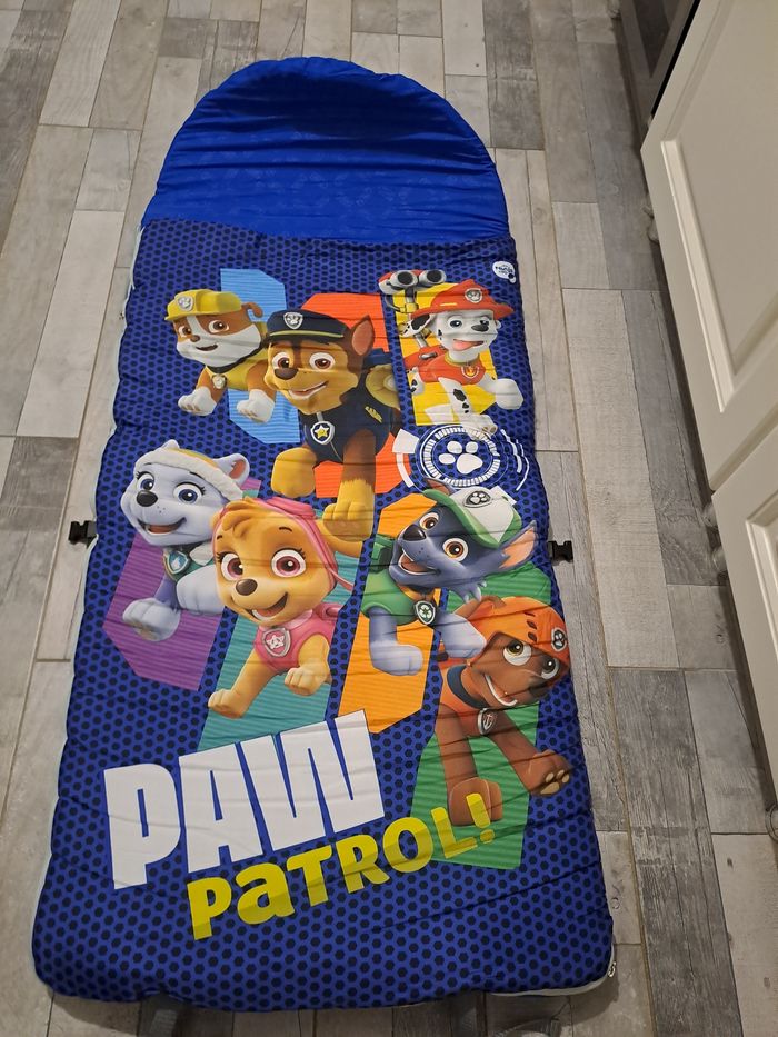 Sac de couchage pat patrouille