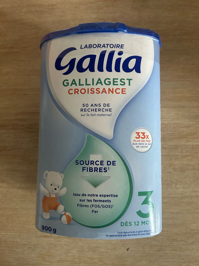 Boîte de lait bébé