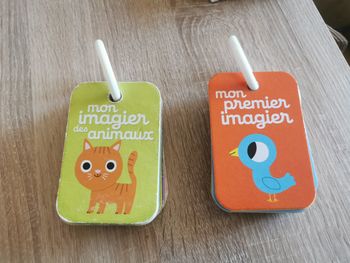 Lot de 2 imagiers pour bébé Nathan