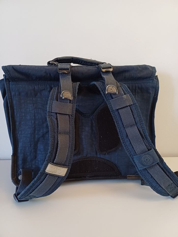 Cartable Kipling bleu marine - photo numéro 2