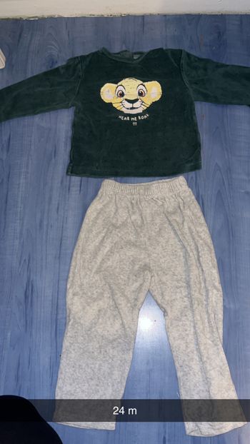Pyjama roi lion garçon