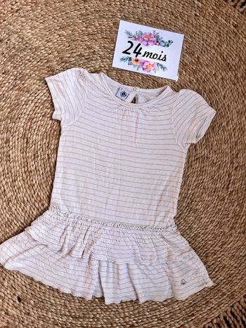 Robe été petit bateau 24 mois