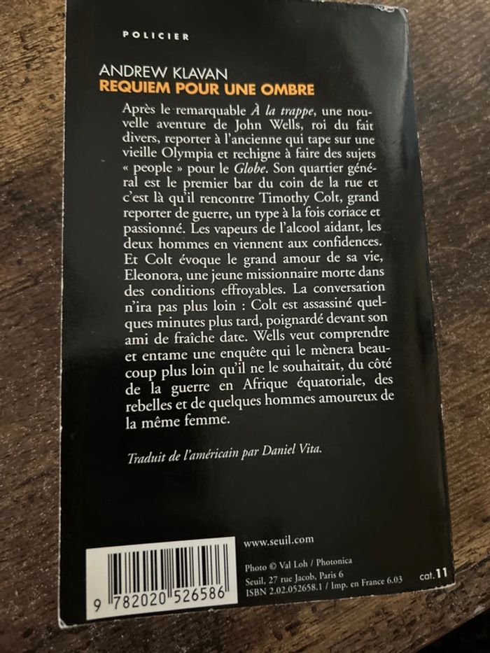 Requiem pour une ombre - photo numéro 2