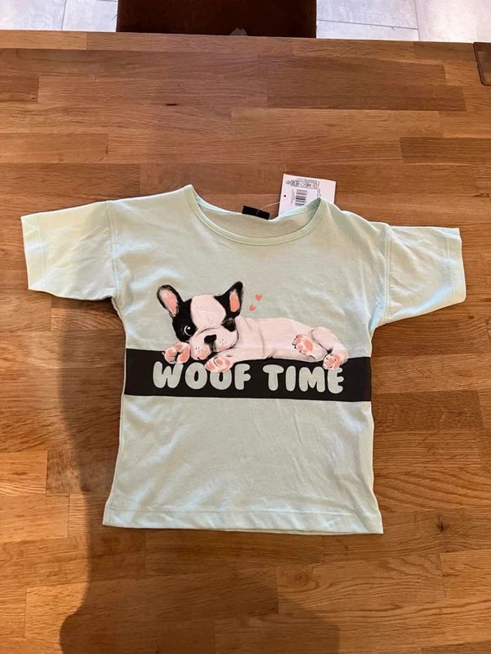 Tee shirt bouledogue