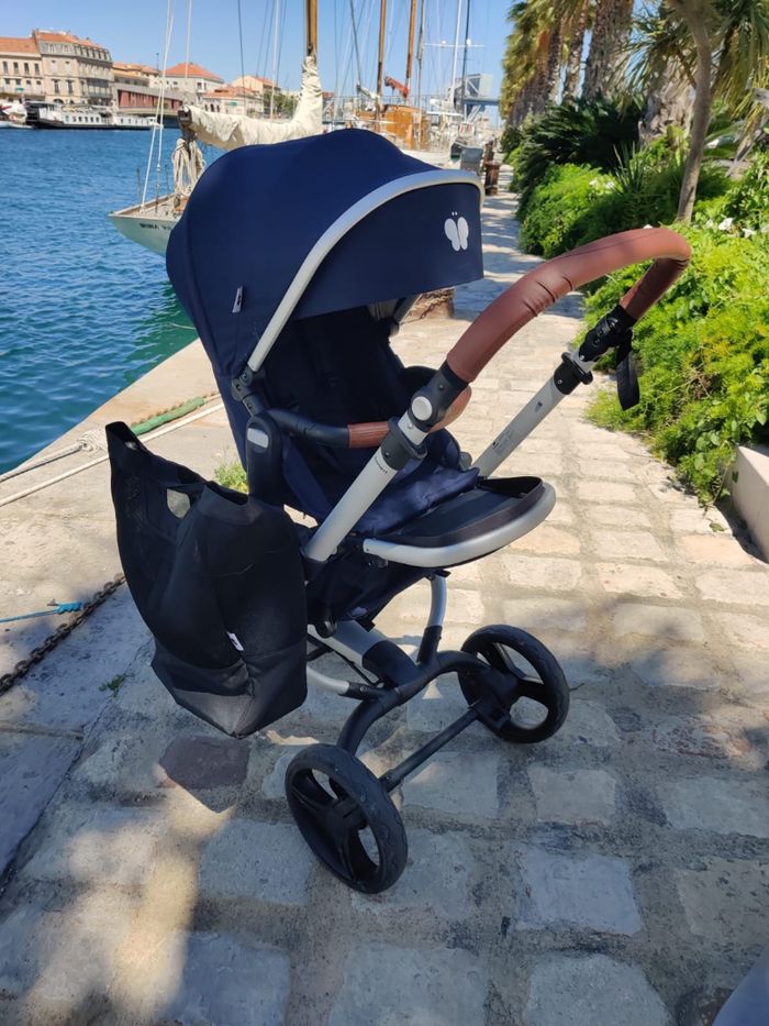 Poussette duo Bonavi 2.0 – Navy Blue – avec accessoires – 189 € au lieu de 450 euros - photo numéro 3