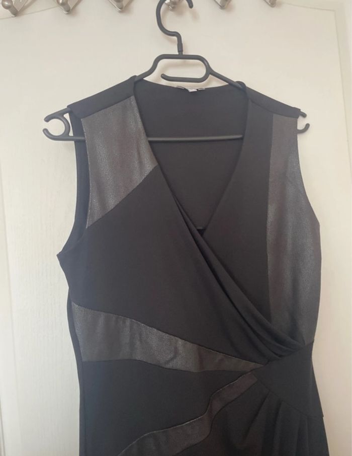 Robe phildar noir taille 40 - photo numéro 3