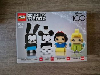 NEUF Boite de Lego BrickHeadz Disney 100 ans 40622 Blanche Neige Fée Clochette Mickey Oswald