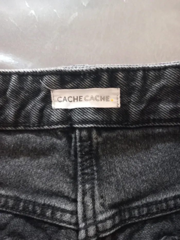 Jean gris foncé Cache Cache taille 38 - photo numéro 2