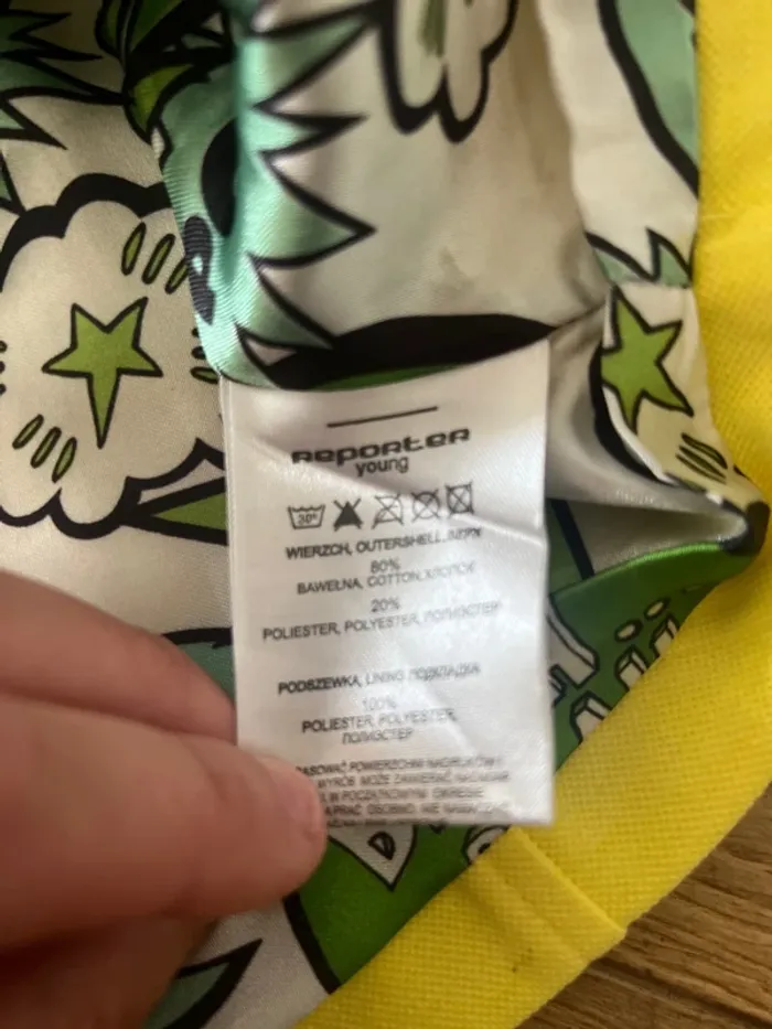Vends veste jaune 158cm miss reporter très bon état - photo numéro 6