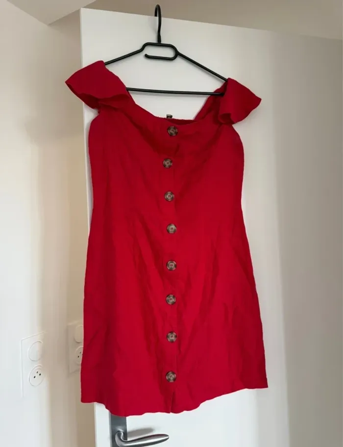 Jolie robe d’été rouge L/40 - photo numéro 5