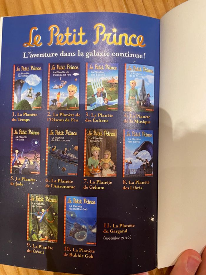 Livre le petit prince la planète du temps - photo numéro 3