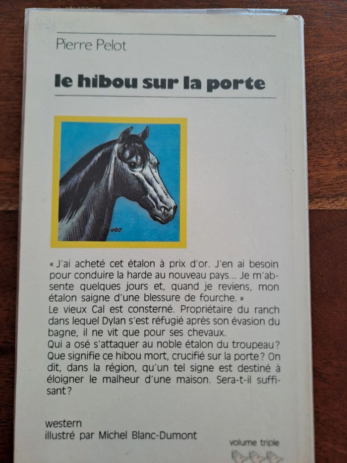 Livre Le Hibou sur la Porte, Pierre Pelot - photo numéro 2