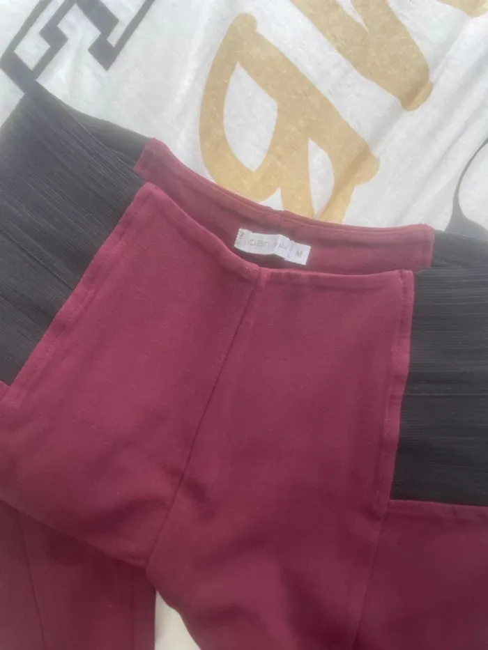 Legging bordeaux - photo numéro 2