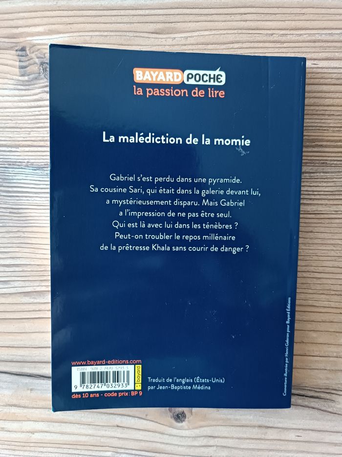 Chair de poule La malédiction de la momie - photo numéro 4