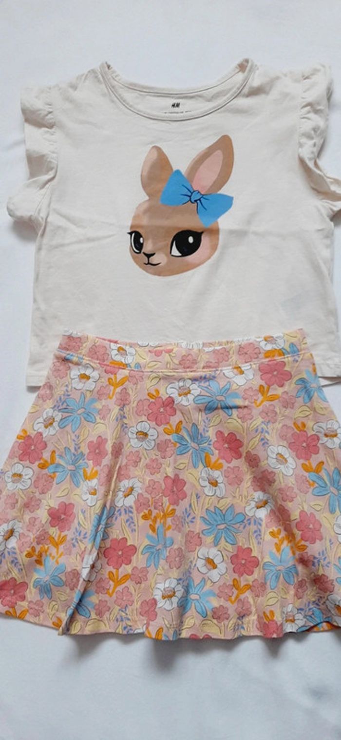 Ensemble fille jupe-short