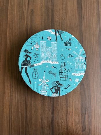 Ensemble sac à tarte et charlotte couvre-plat 