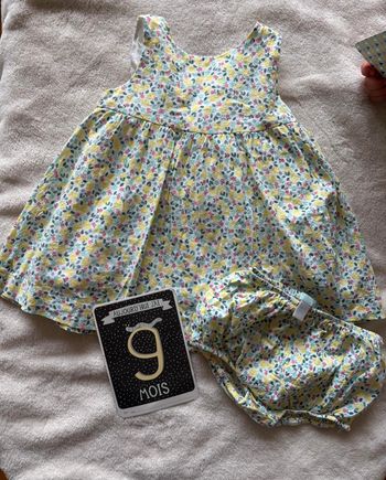 Robe fleurie obaibi