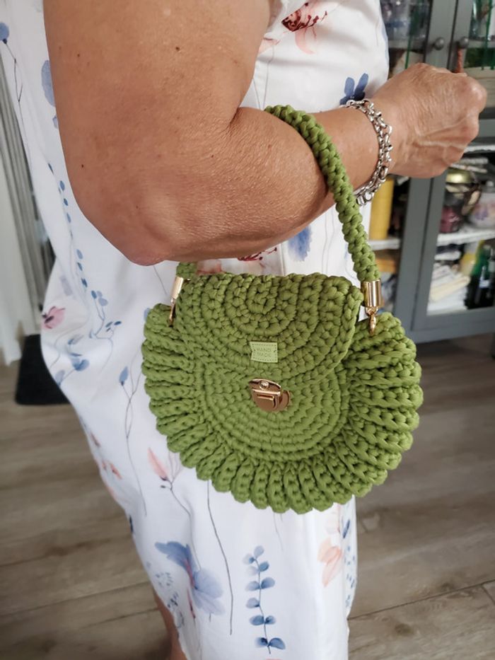 Sac fait main au crochet Modèle unique - photo numéro 4